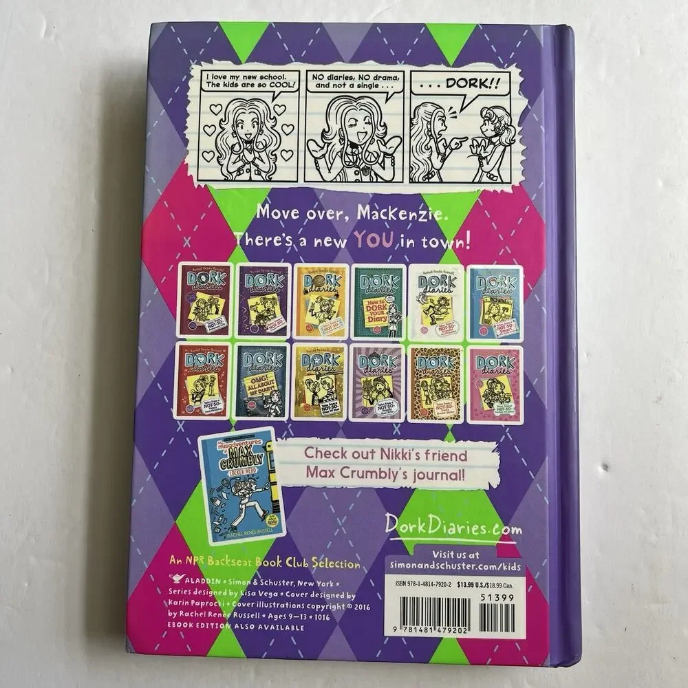 Dork Diaries 11 Tales from a Not So Friendly Frenemy Rachel Renee Russell Hardco